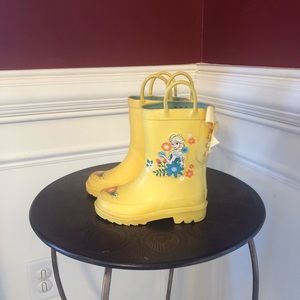 Disney Frozen Rain boots girls size 8